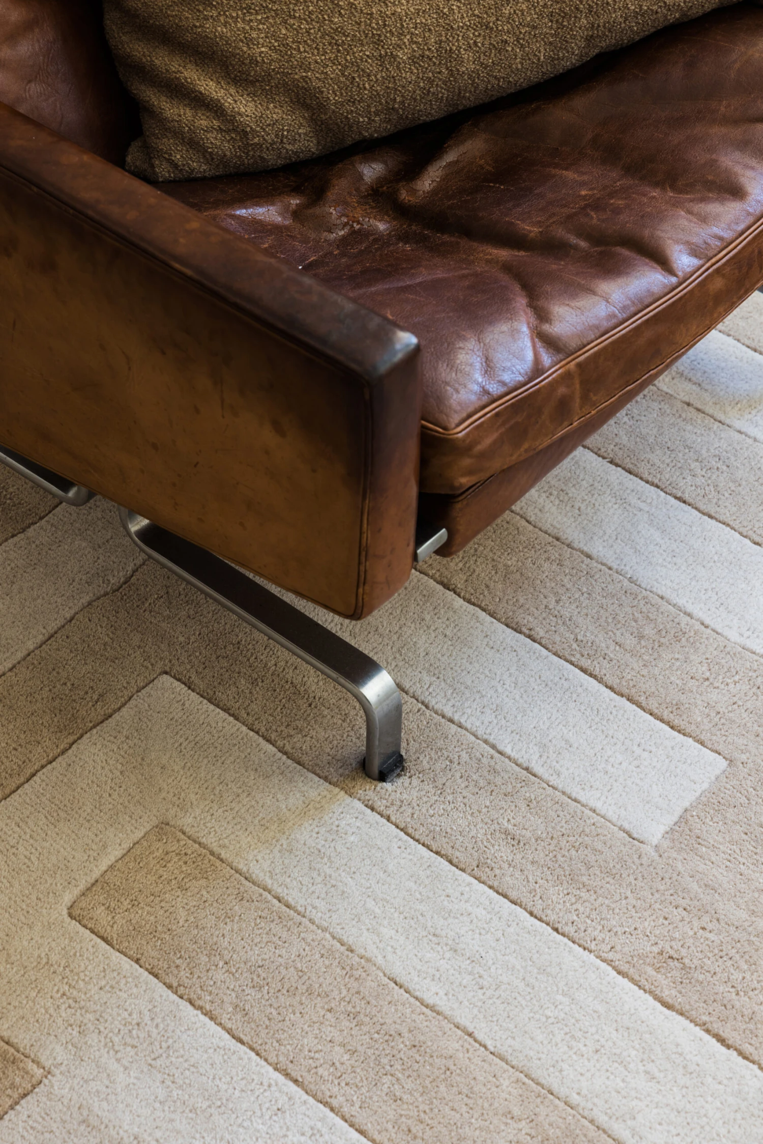 60S Geo Letters Vloerkleed 2 60S Geo Letters Vloerkleed - Afbeelding 2