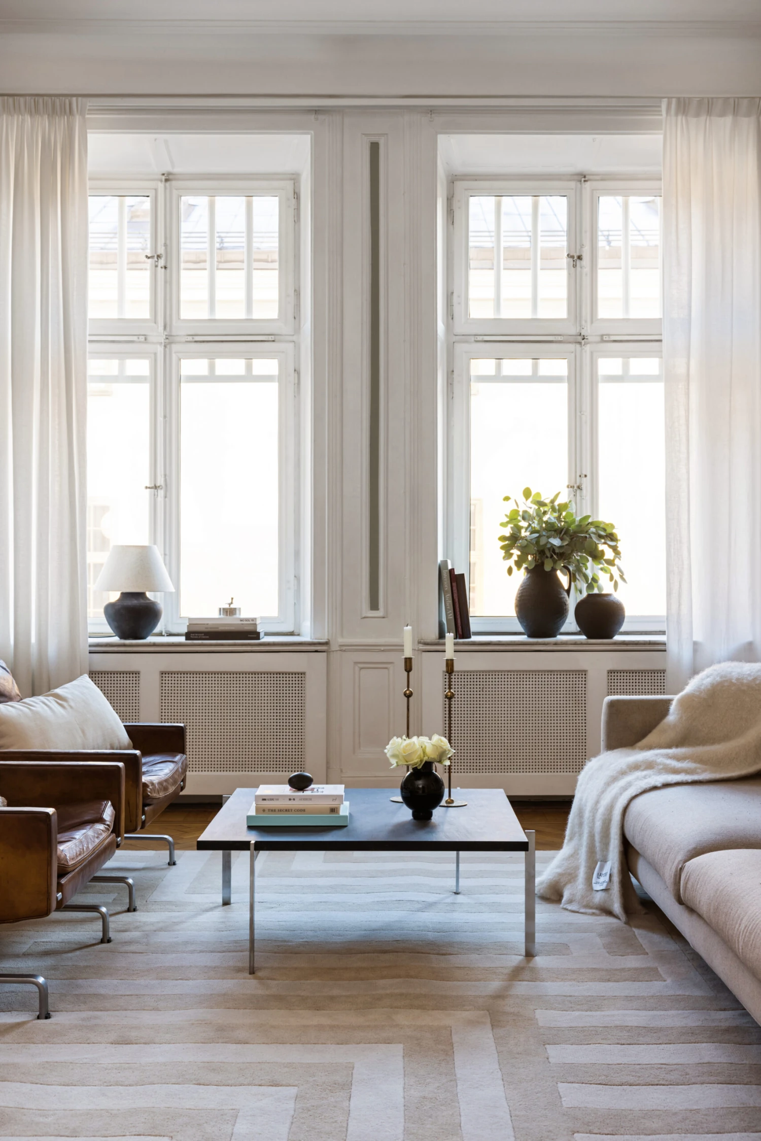 60S Geo Letters Vloerkleed 3 60S Geo Letters Vloerkleed - Afbeelding 3