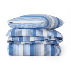 Lexington Striped Cotton Sateen Dekbedovertrekset 150x210 Cm