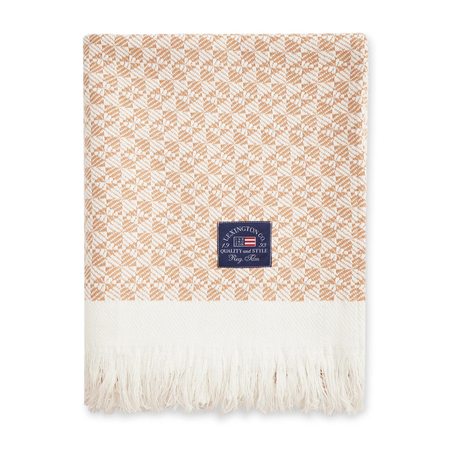 Lexington Striped Structured Recycled Katoenen Plaid 130x170 Cm 1 Lexington Striped Structured Recycled Katoenen Plaid 130x170 Cm