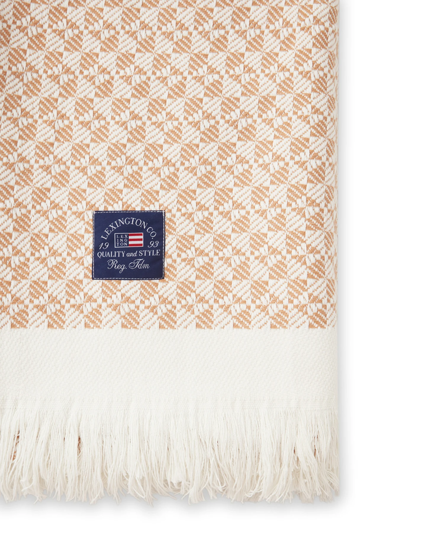 Lexington Striped Structured Recycled Katoenen Plaid 130x170 Cm 3 Lexington Striped Structured Recycled Katoenen Plaid 130x170 Cm - Afbeelding 3