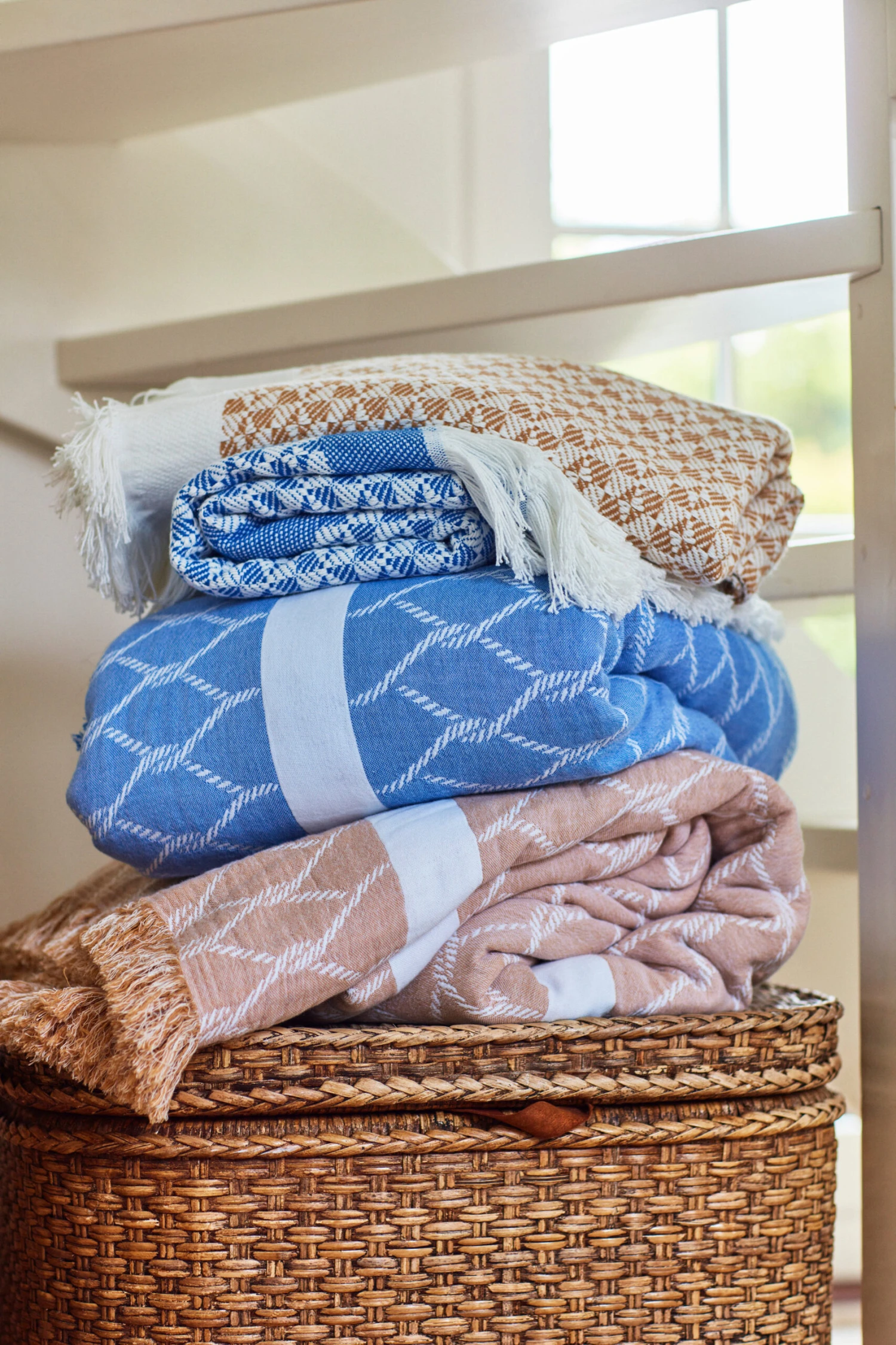 Lexington Striped Structured Recycled Katoenen Plaid 130x170 Cm 6 Lexington Striped Structured Recycled Katoenen Plaid 130x170 Cm - Afbeelding 6