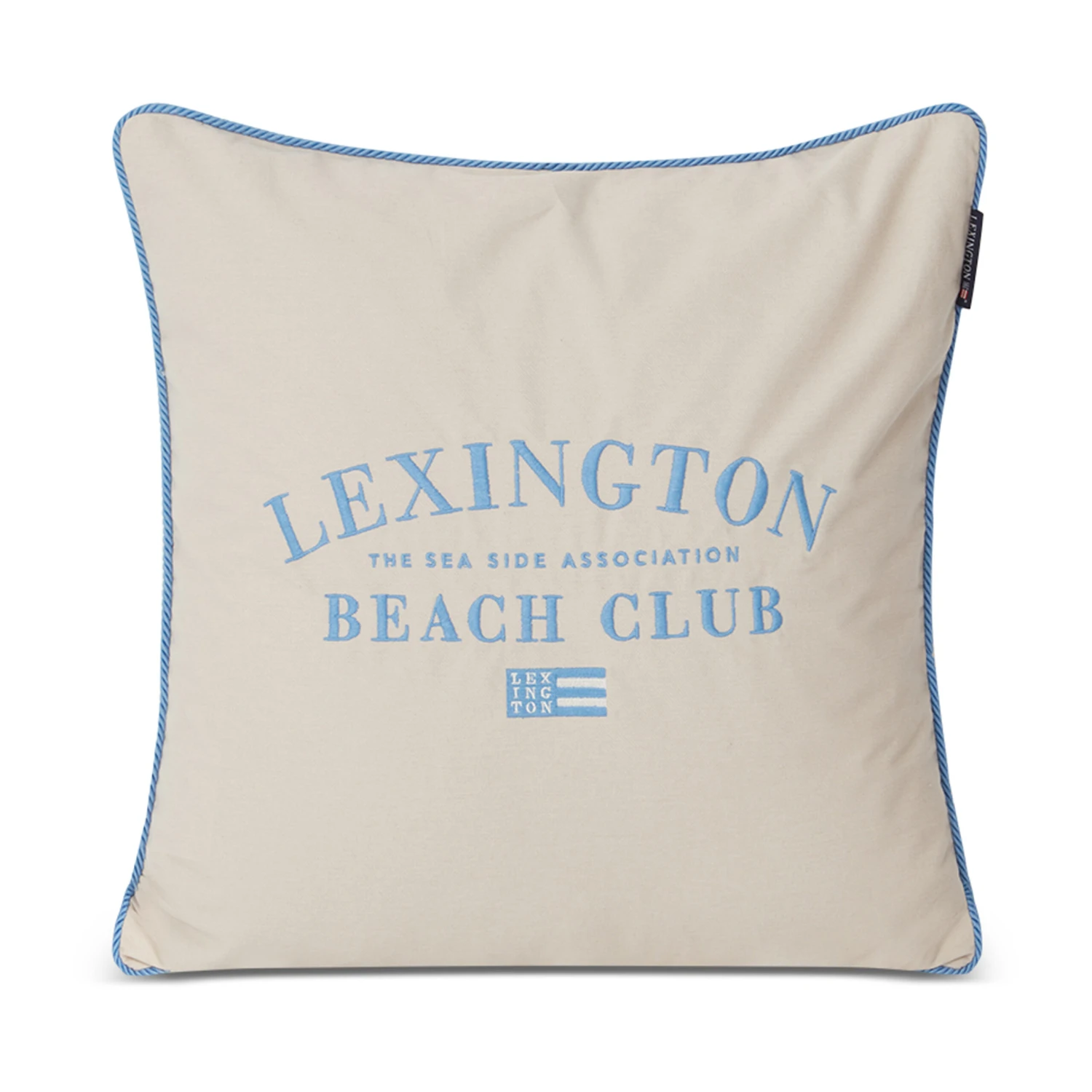 Lexington Beach Club Embroidered Kussenhoes 50x50 Cm 1 Lexington Beach Club Embroidered Kussenhoes 50x50 Cm