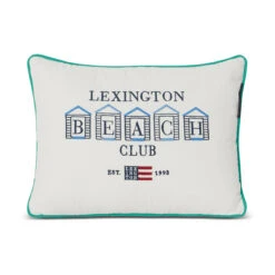 Lexington Beach Club Small Embroidered Kussen 30x40 Cm
