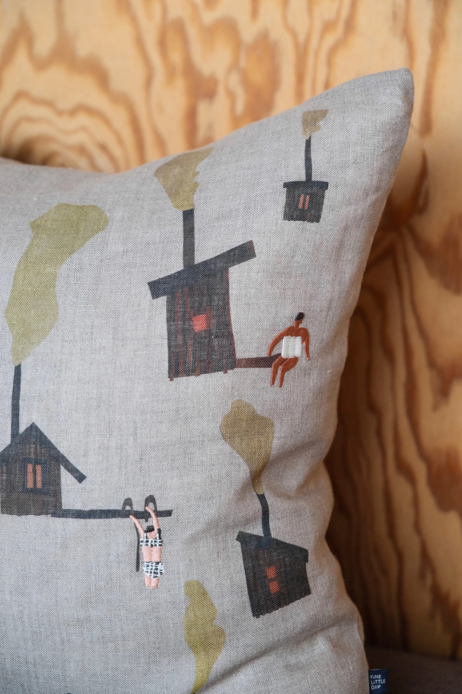 Sauna Kussenhoes 45x45 Cm 4 Sauna Kussenhoes 45x45 Cm - Afbeelding 4