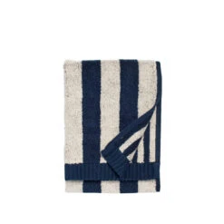Marimekko Kaksi Raitaa Sand-dark Blue