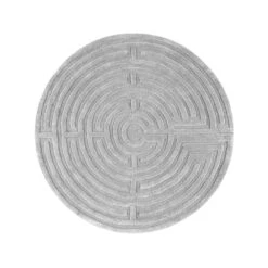 Minilabyrint Vloerkleed Rond
