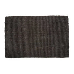 Dixie Jute Deurmat Zwart