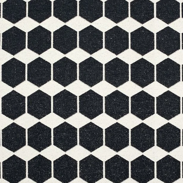 Anna Vloerkleed Zwart Groot 2 Anna Vloerkleed Zwart Groot - Afbeelding 2