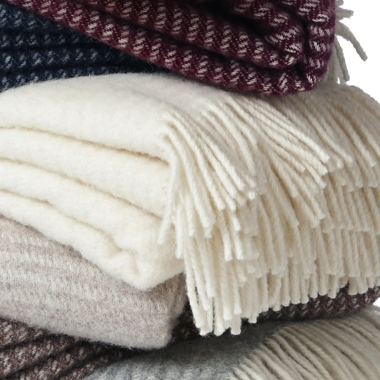 Klippan Yllefabrik Ralph Wollen Plaid 2 Klippan Yllefabrik Ralph Wollen Plaid - Afbeelding 2