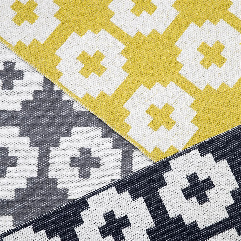 Flower Vloerkleed Sun (geel) 5 Flower Vloerkleed Sun (geel) - Afbeelding 5